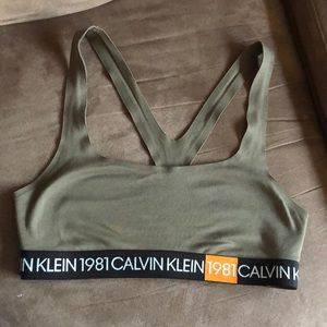 Calvin Klein sports bra